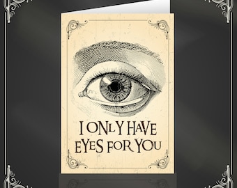 I Only Have Eyes For - Etsy