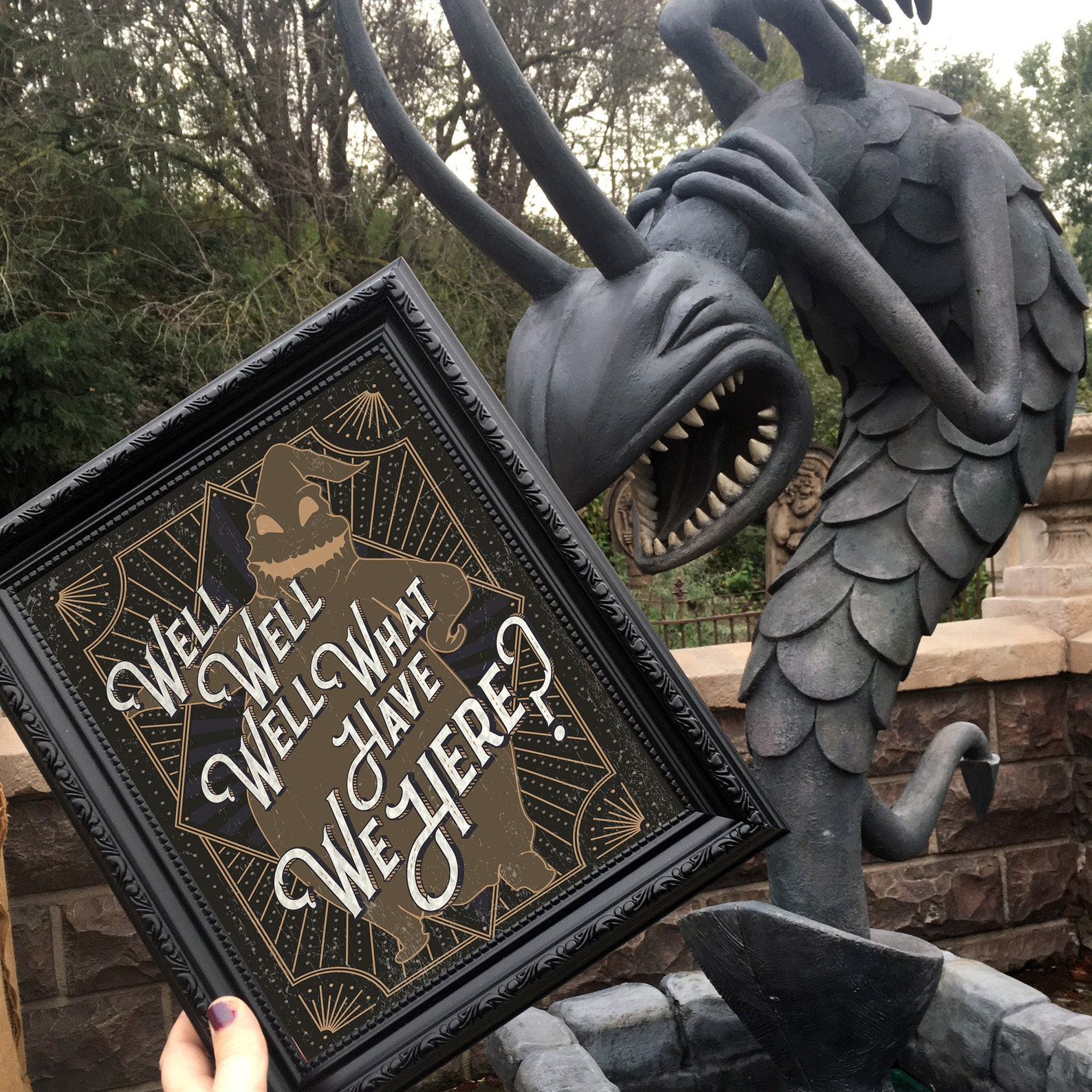 Well Well Well What Have We Here Oogie Boogie Quote Print Etsy Well Well Well What Have We Here Oogie Boogie Quote Print Etsy