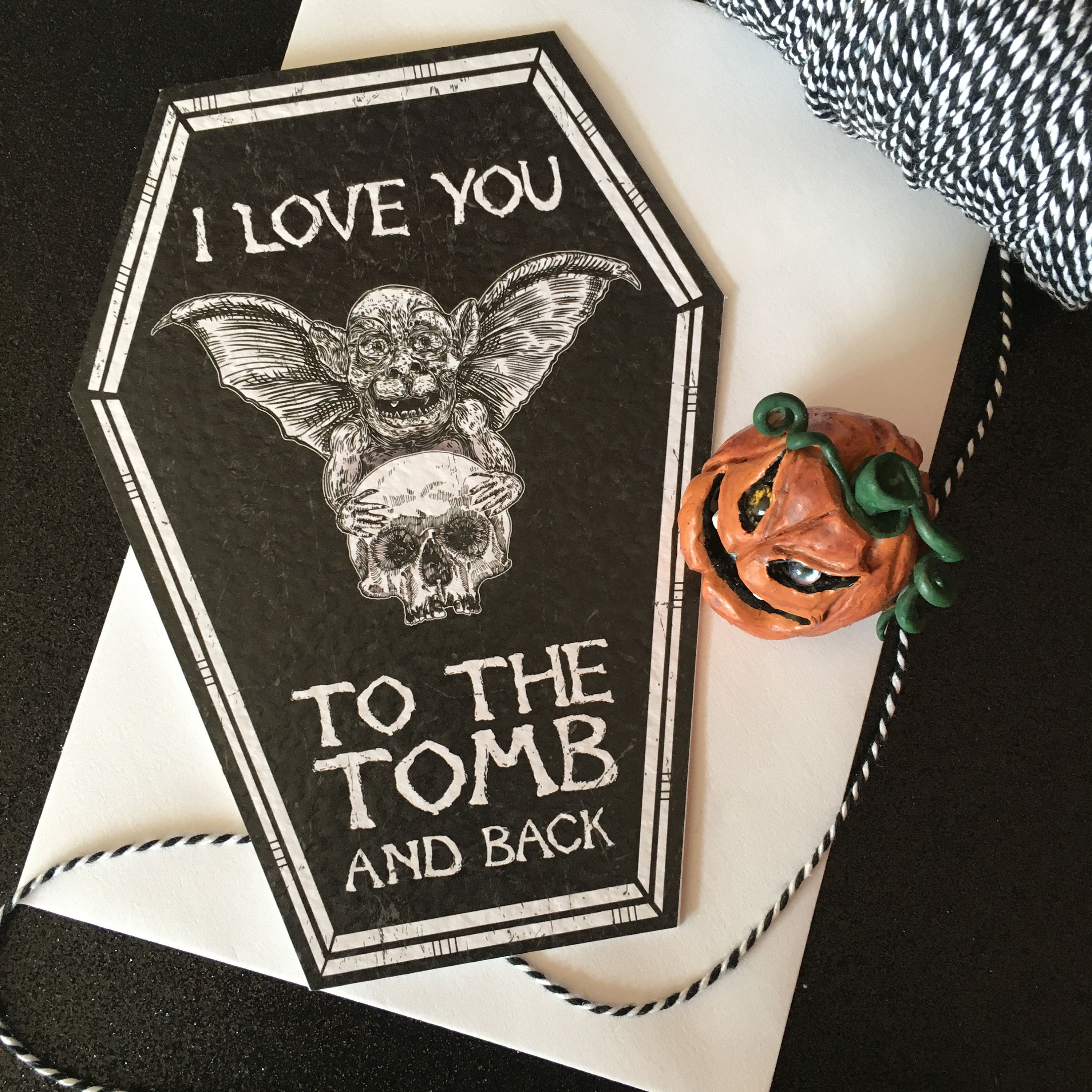 NEW COFFIN CARDS I Love You to the Tomb and Back - Etsy