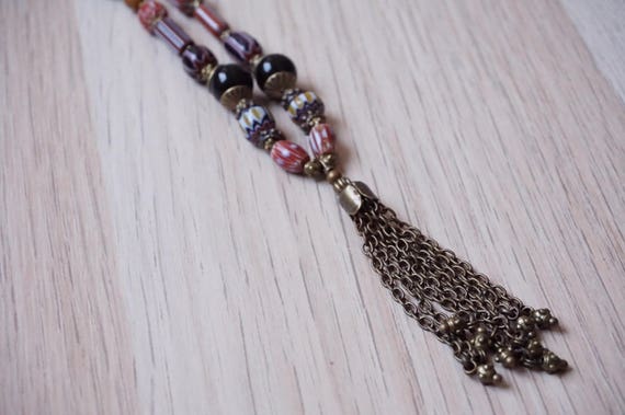 Lovely Knot Tassel Pendant - Geometric Pendant Jewelry