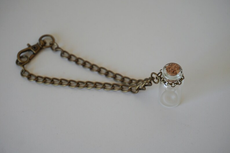 Hair Lock or Ash Vial Keychain Car Charm or Zipper Puller Etsy