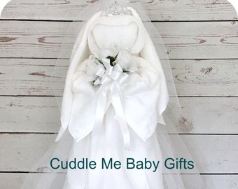 Bride to be Wedding Dress Table Centerpiece-Bridal Shower Decorations-Unique Wedding Gift-Couple Wedding Gift-Hen Party.