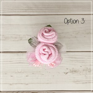 Baby Sock Corsage-Mommy to be Baby Shower Corsage-Grandma to be-Were Expecting Baby Shower Decoration, Mommy to be Pin, Baby Shower Pin Option 3