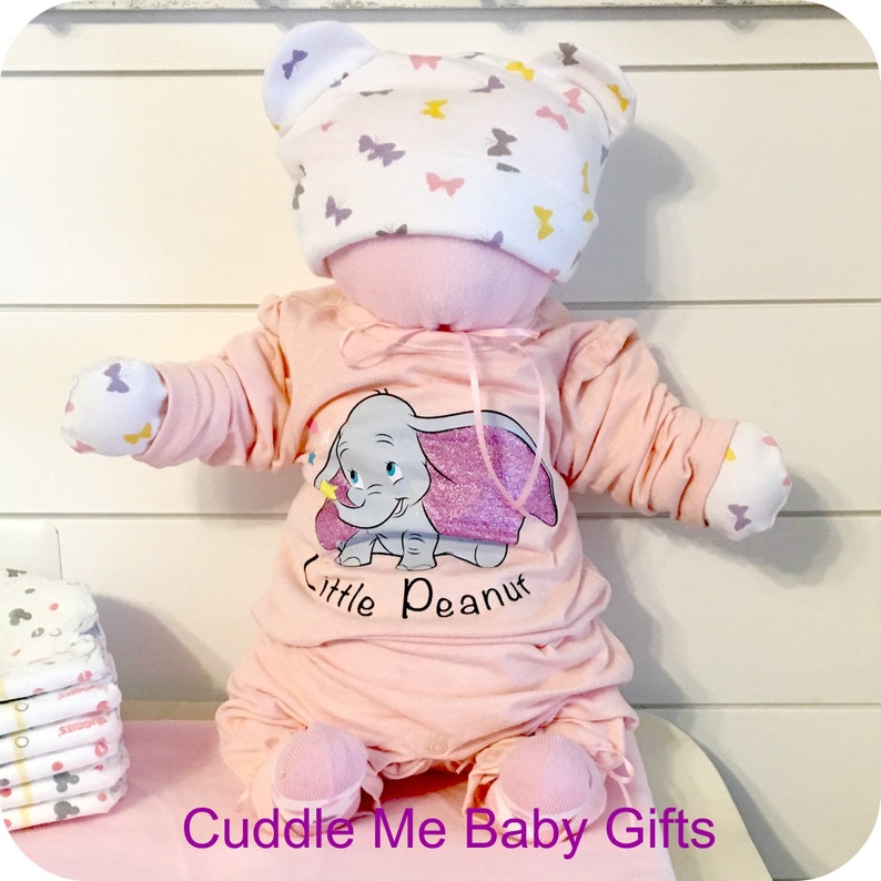Dumbo Pequeno Cacahuete Bebe Nina Que Viene A Casa Etsy