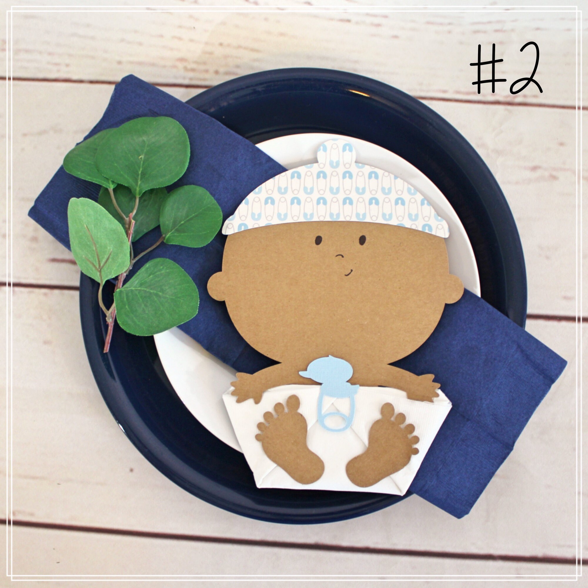 Baby Boy Baby Shower Napkins Baby Shower Decorations Custom Etsy