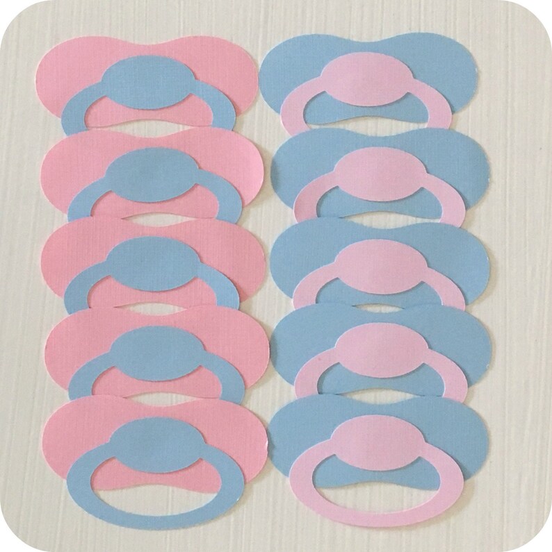 Baby Shower Game PacifiersBaby Shower Decorations Extra Boy Etsy