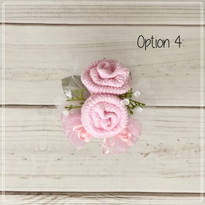 Baby Sock Corsage-Mommy to be Baby Shower Corsage-Grandma to be-Were Expecting Baby Shower Decorations, Mommy to be Pin, Baby Shower Pin Option 4