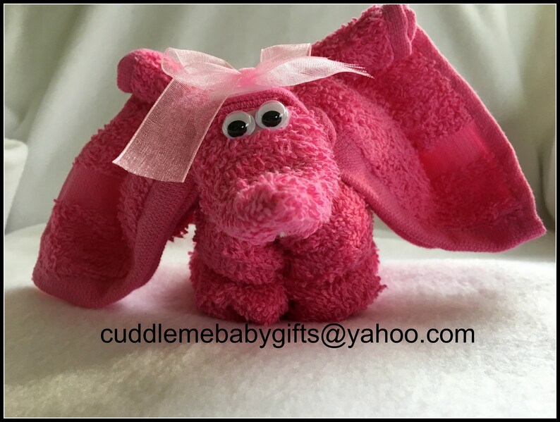 Elephant Baby Shower Washcloth Favors Safari Shower Etsy Elephant Baby Shower Washcloth Favors Safari Shower Etsy