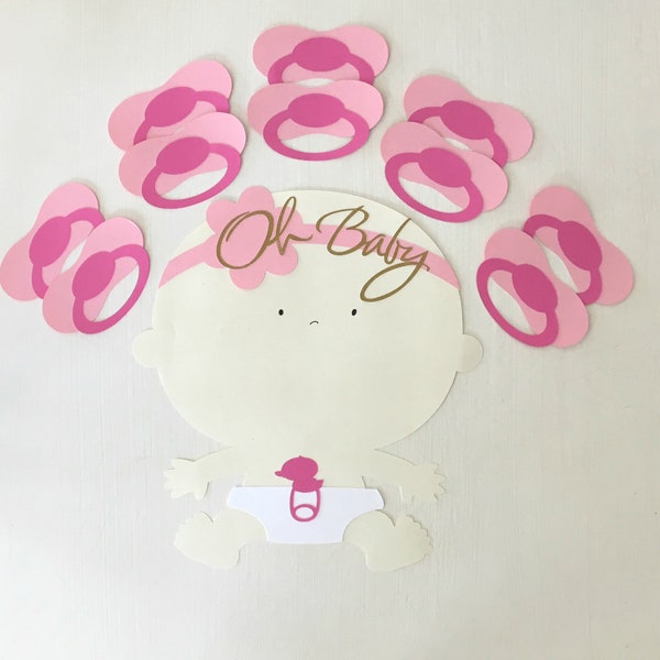 Pin the Pacifier - Etsy