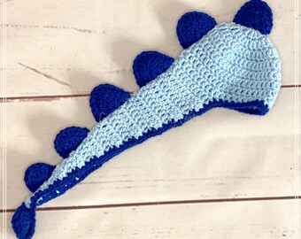 Crochet Dinosaur Baby Hat, Baby Girl Dinosaur Hat, Baby Boy Dinosaur Hat, Newborn Photo Prop, Baby Shower Gift, Dinosaur Photo Prop.