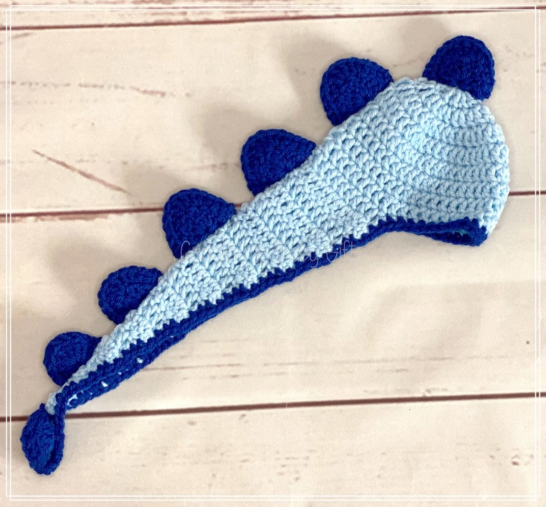 Crochet Dinosaur Baby Hat, Baby Girl Dinosaur Hat, Baby Boy Dinosaur Hat, Newborn Photo Prop, Baby Shower Gift, Dinosaur Photo Prop. image 1