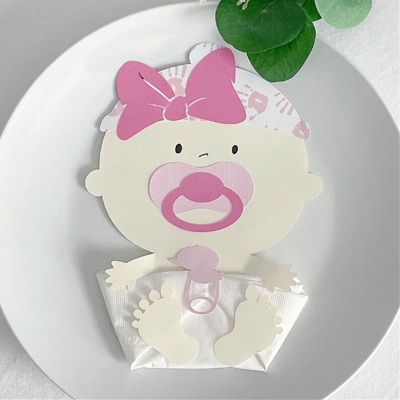 Girl Baby Shower Napkinsbaby Shower Decorationsbaby Girl Etsy