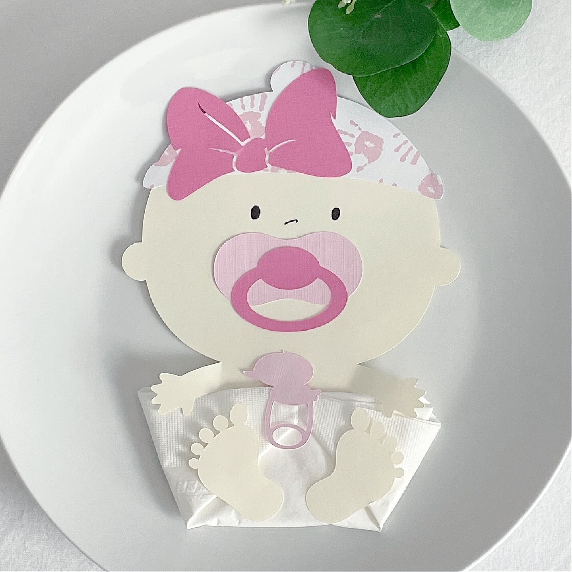 Girl Baby Shower Napkinsbaby Shower Decorationsbaby Girl Etsy