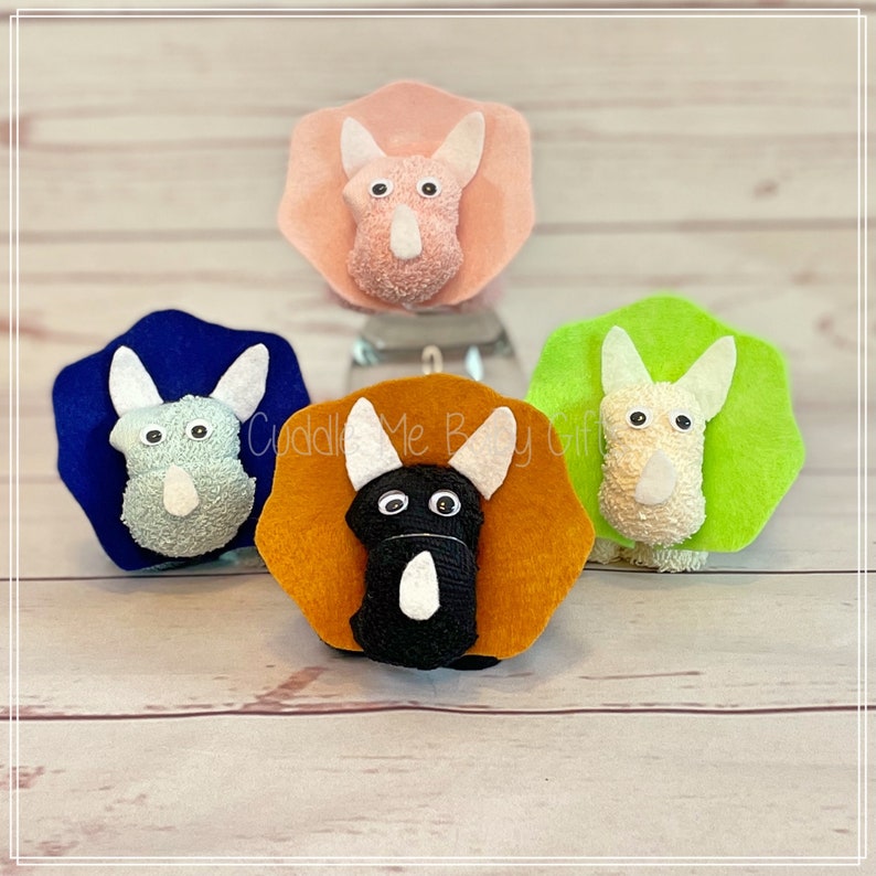 Dino Washcloth Animal Baby Shower Favors Washcloth Animals Etsy