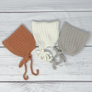 Baby Hat Pixie Crochet Baby Girl Winter Hat-Crochet Pixie Newborn Hat-Expecting Mom Gift-New Baby Gift-Newborn Photo Props.