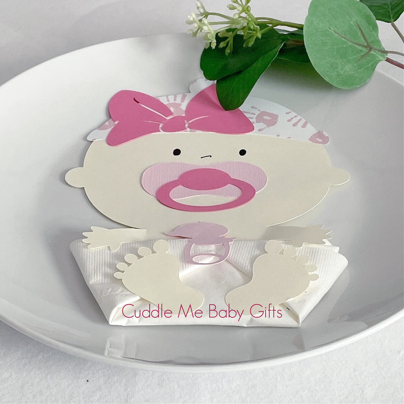 Girl Baby Shower Napkinsbaby Shower Decorationsbaby Girl Etsy
