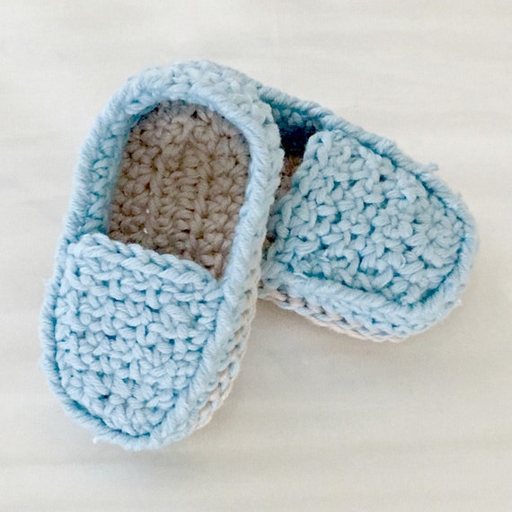 Crochet Penny Loafers-newborn Boy Baby Shoes-baby Shower | Etsy