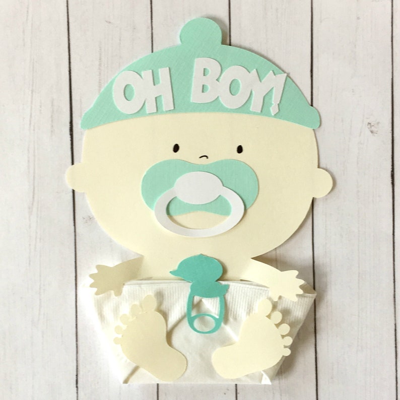 Oh Boy Baby Shower Decoration Napkins-Baby Boy Shower Napkins.