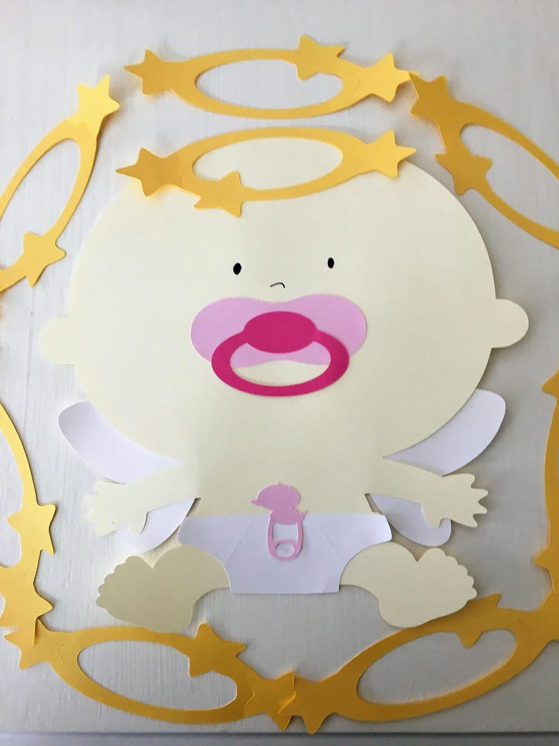 Baby Shower Games Baby Shower Decorations Angel Baby Shower Etsy Baby Shower Games Baby Shower Decorations Angel Baby Shower Etsy