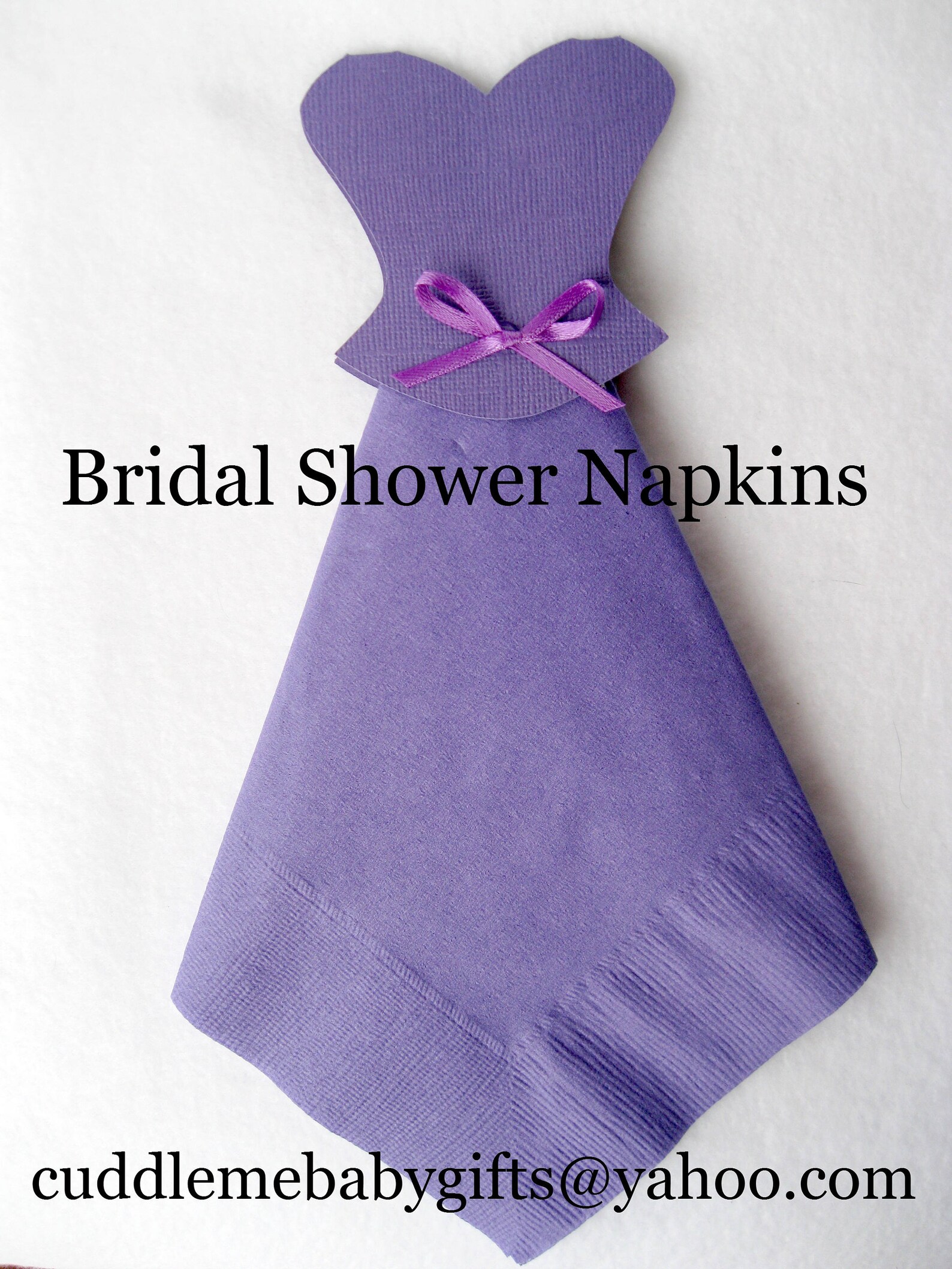 Bridal Shower DecorationsWedding Dress NapkinsBridal Shower Etsy