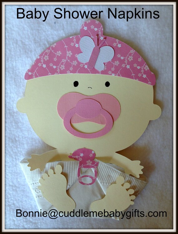 Baby Sprinkle Decorations Girl Baby Girl Shower Napkins Baby Etsy