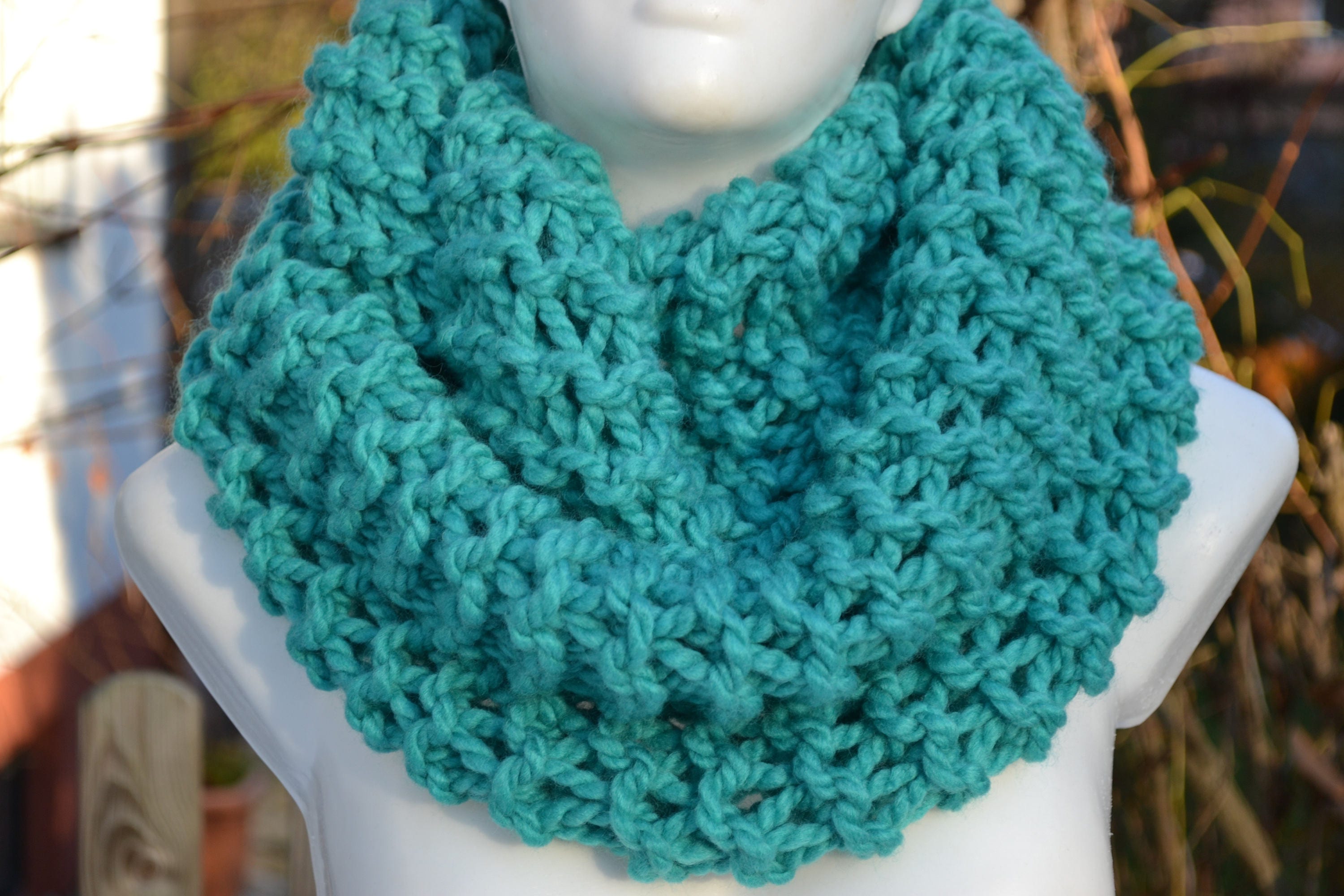 Tube Scarf Loop Loop Scarf Round Scarf Neckwarmer Green Etsy UK