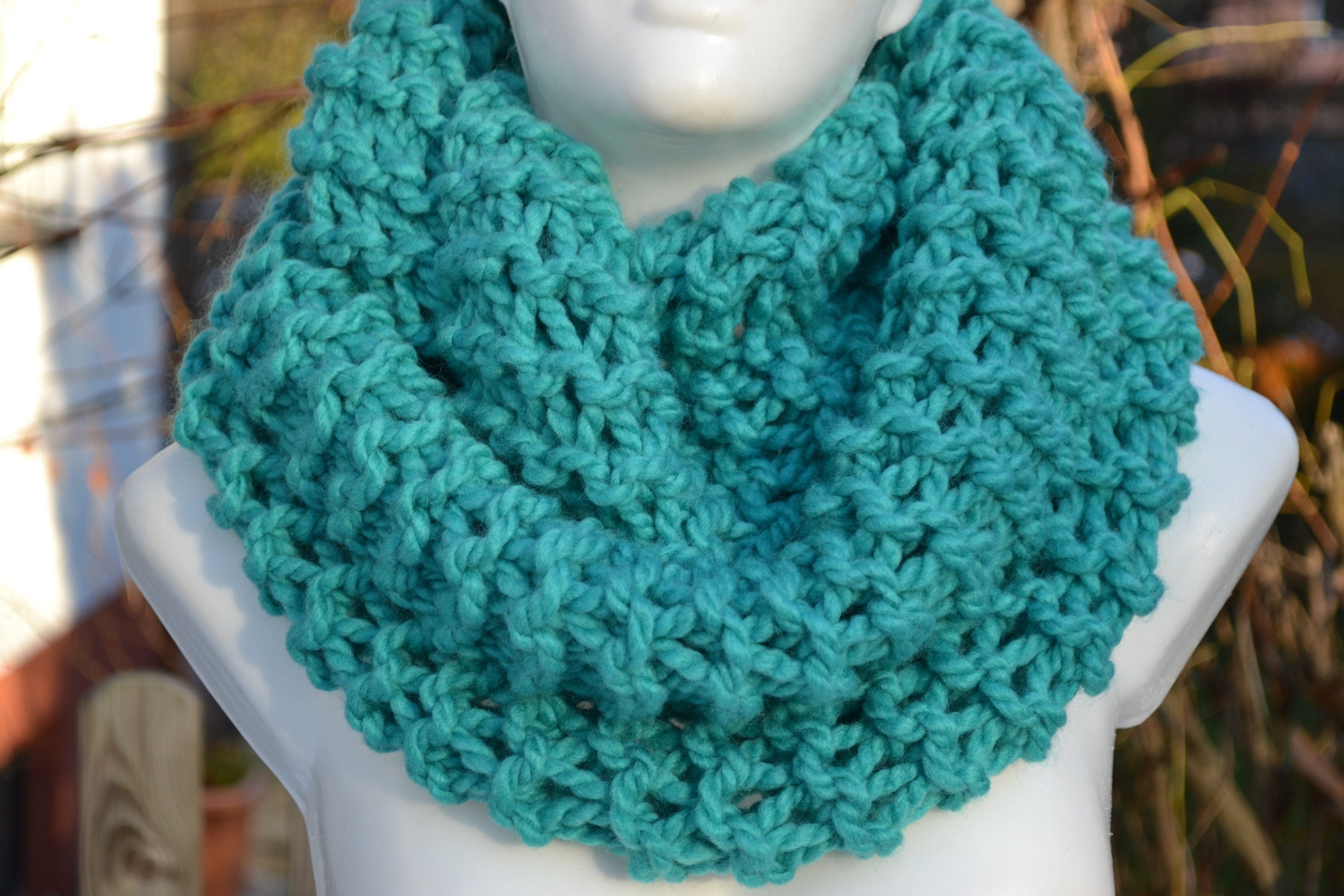 Tube Scarf Loop Loop Scarf Round Scarf Neckwarmer Green - Etsy UK