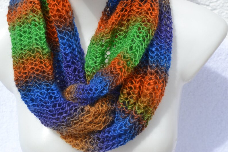 Bunter Röhrenschal 25x50cm - Vielseitiger Schlauchschal Für Outdoor-Sport