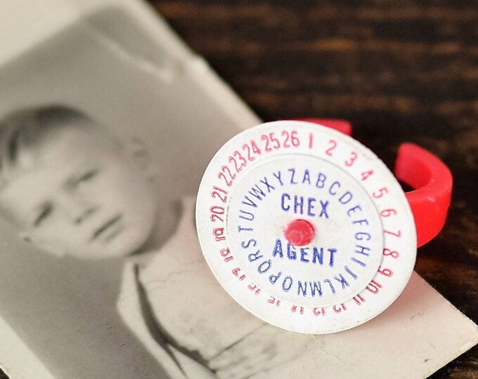 Vintage 1960s Chex Agent Secret Decoder Ring Ralston Sugar Frosted ...