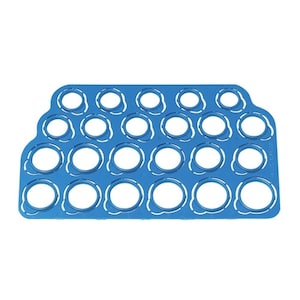 Peut inclure: Un ajusteur de taille de bague en plastique bleu avec 25 anneaux de tailles différentes. L'ajusteur est utilisé pour déterminer la taille de bague correcte.