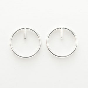 TETHYS earings, sterling silver image 2