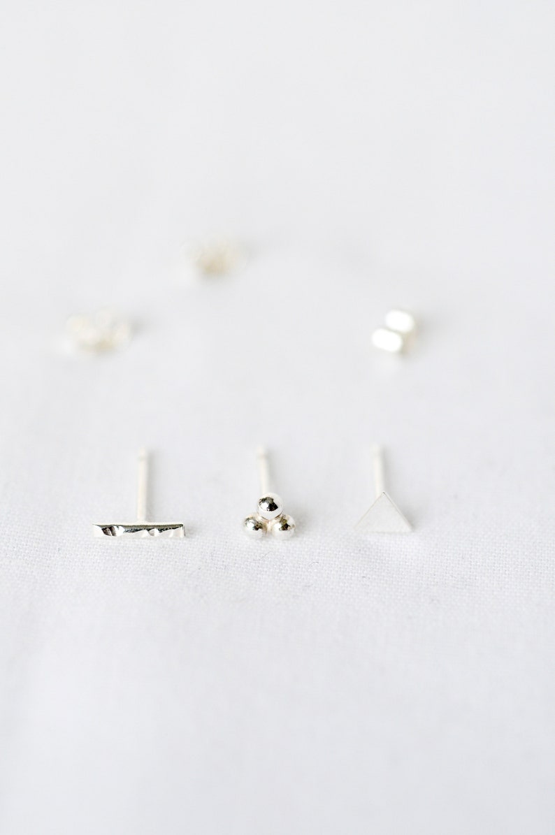 Mismatched Stud Earring Set Mix and Match Earrings Etsy UK