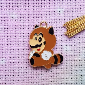 Mario Needle Minder, Enamel Needle Minder, Game Needle Minder, Anime Needle Minder, Cross Stitch, Embroidery, Magnet, Cute, Kawaii, Funny