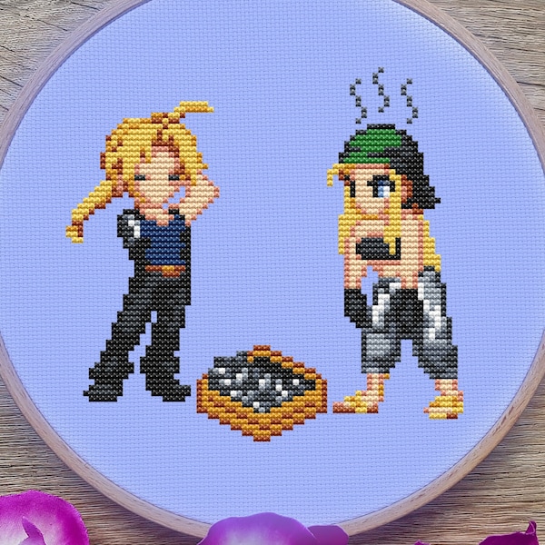 Fullmetal Alchemist Cross Stitch Pattern, Anime Cross Stitch, Manga Cross Stitch, Funny Cross Stitch, Counted Cross Stitch, Kreuzstich, PDF