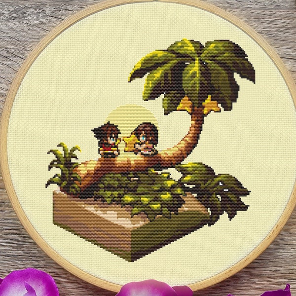 Skull Kid Wearing Majora's Mask Cross Stitch Pattern Etsy Canada