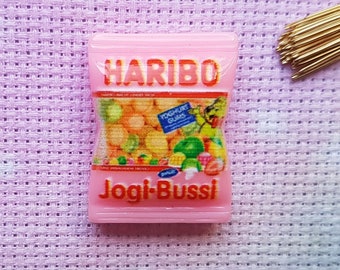 Candy Bag Resin Needle Minder, Cross Stitch, Magnet