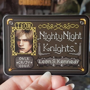 Resident Evil 4 Sticker, Leon Kennedy Sticker, Pixel Sticker, Horror Sticker, Game Sticker, Gaming Sticker, Anime Sticker, Remake, Funny