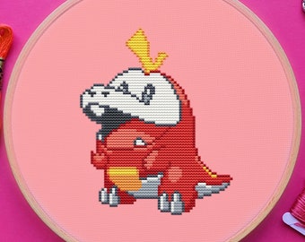 Fuecocco Cross Stitch Pattern, Anime, Japan, Gaming, Pixel, (PDF)