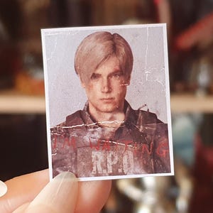 Foto Leon Kennedy, schaal 1/6, Resident Evil, 1/6 Diorama, Resident Evil-miniatuur, Resident Evil-figuur, Chris Redfield, Jill, poppenhuis