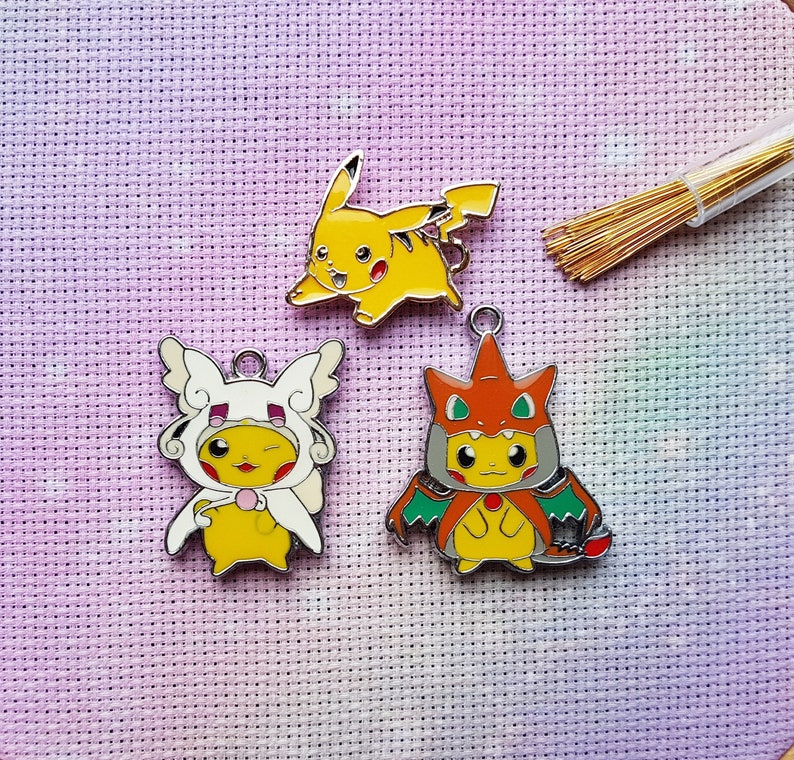 Pokemon Needle Minder Enamel Popular Overseas Set Pikachu