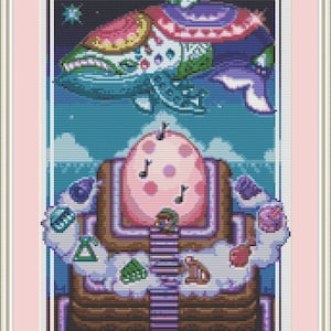 Schema punto croce Zelda, Punto croce gioco, Punto croce moderno, Punto croce gioco, Punto croce fantasy, Punto croce contato, PDF