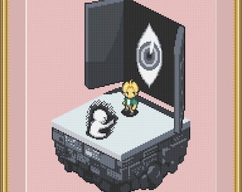 Anime Cross Stitch Pattern, Japan Cross Stitch Pattern, Manga Cross Stitch, Pixel Cross Stitch, Cute Cross Stitch, Kawaii Cross Stitch PDF