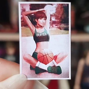 Rebecca Chambers-foto schaal 1/6, Resident Evil, 1/6 Diorama, Resident Evil-miniatuur, Resident Evil-figuur, Chris Redfield, Jill, poppenhuis