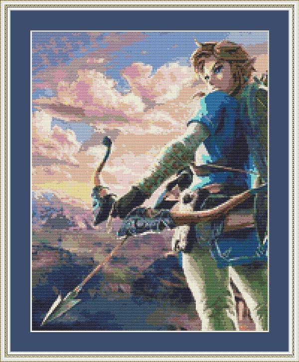 Zelda Cross Stitch Pattern Set Fantasy Cross Stitch Game Etsy