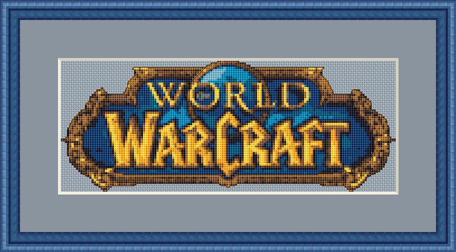World of Warcraft Cross Stitch Pattern Game Cross Stitch Etsy