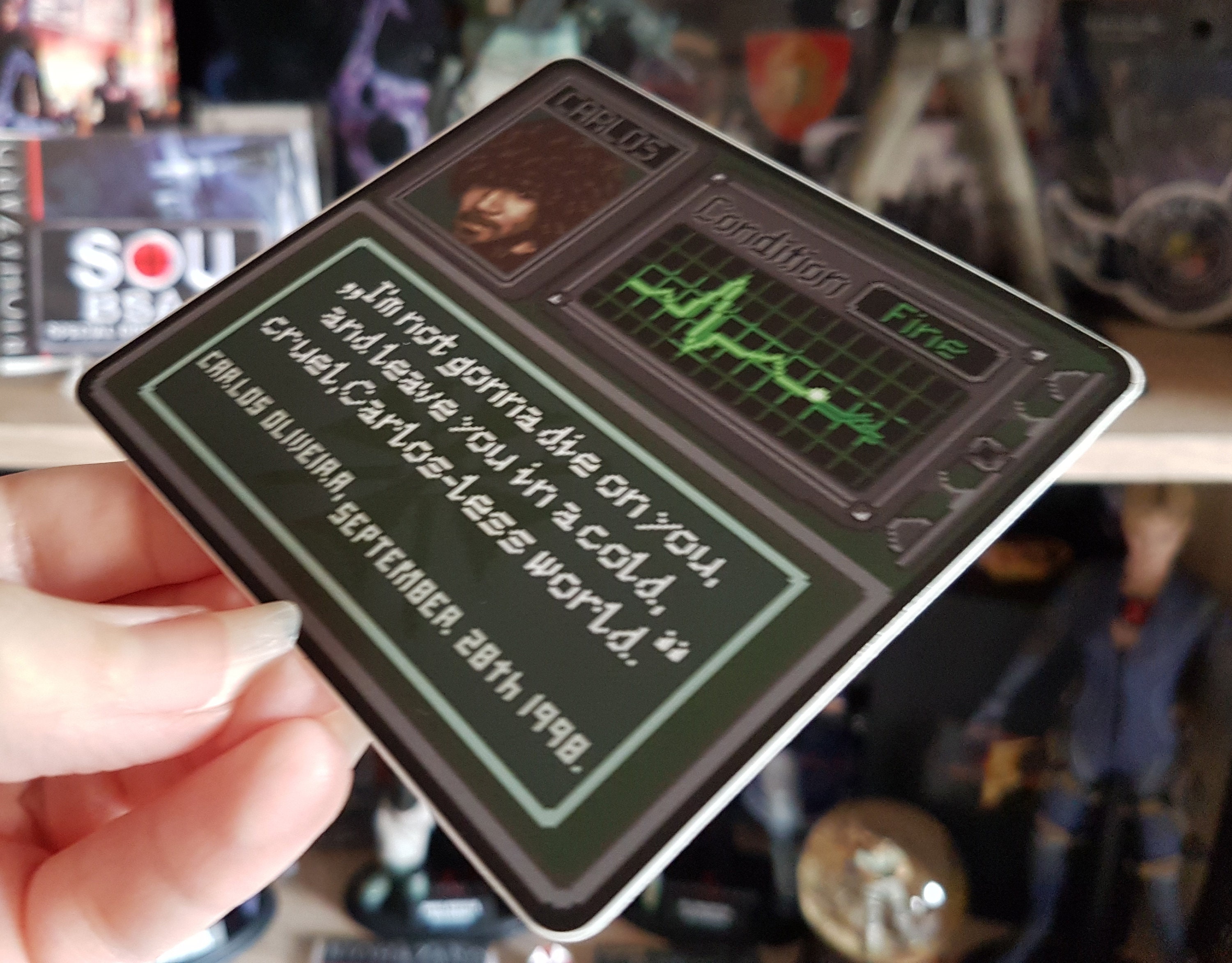 Resident Evil Sticker, Carlos Oliveira Sticker, Pixel Sticker, Horror ...