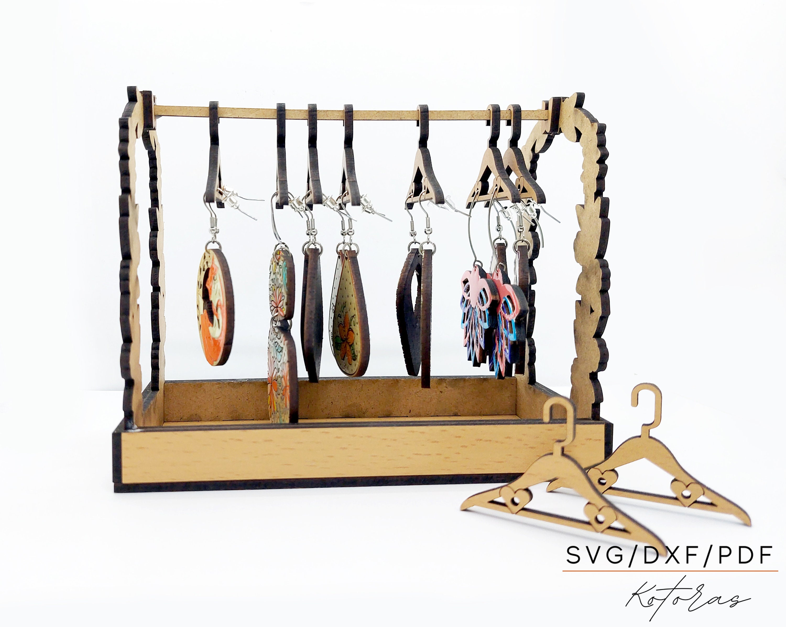 Earring Hanger Rack Earring Holder Jewelry Display Etsy