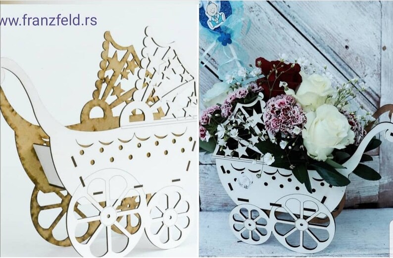 Baby Gift Box Laser Cut File - Etsy