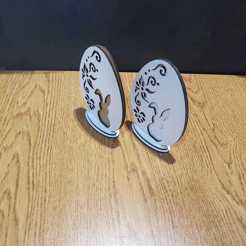 Easter Wooden Egg Decoration Laser Cut DXF SVG FILE - Etsy