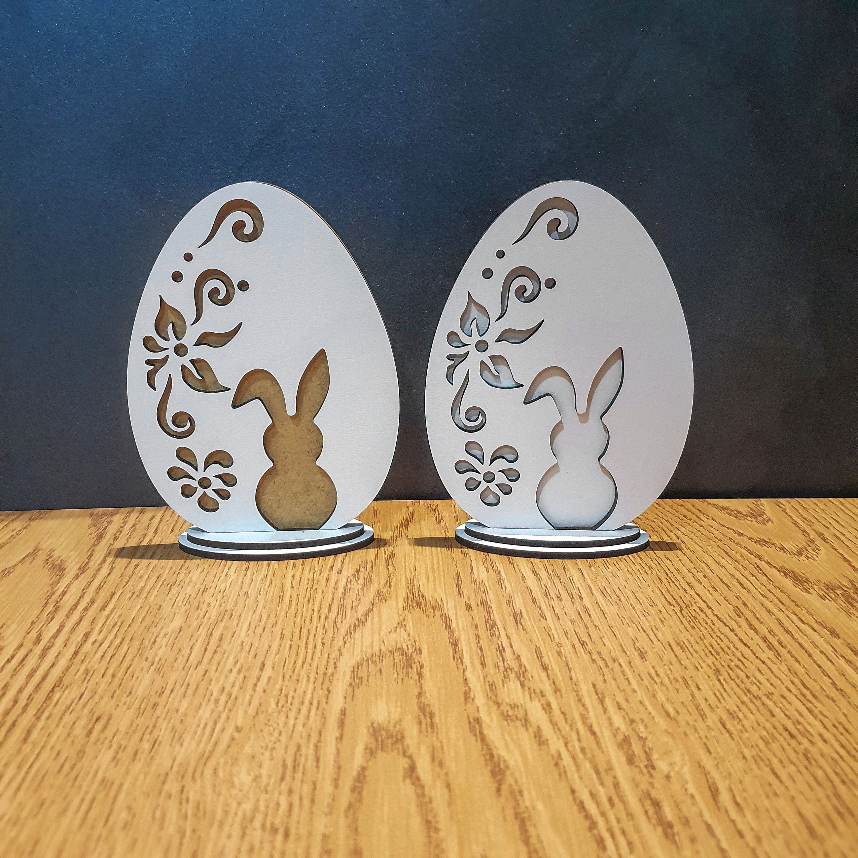 Easter Wooden Egg Decoration Laser Cut DXF SVG FILE - Etsy
